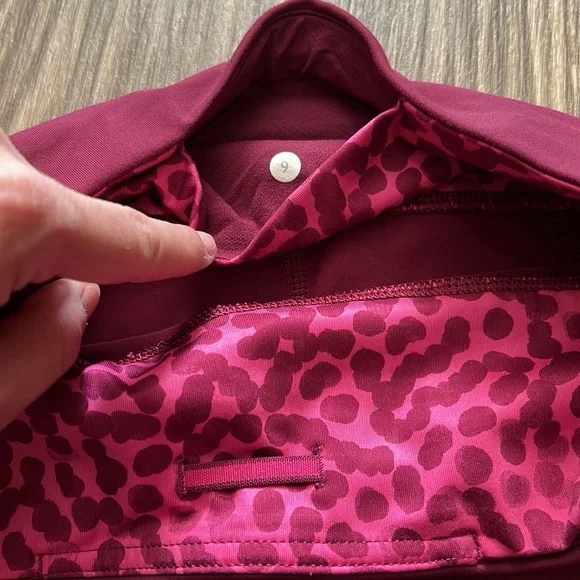 LULULEMON Maroon Leggings - Picture 12 of 17